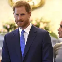 Meghan Markle dan Pangeran Harry (AP Photo)