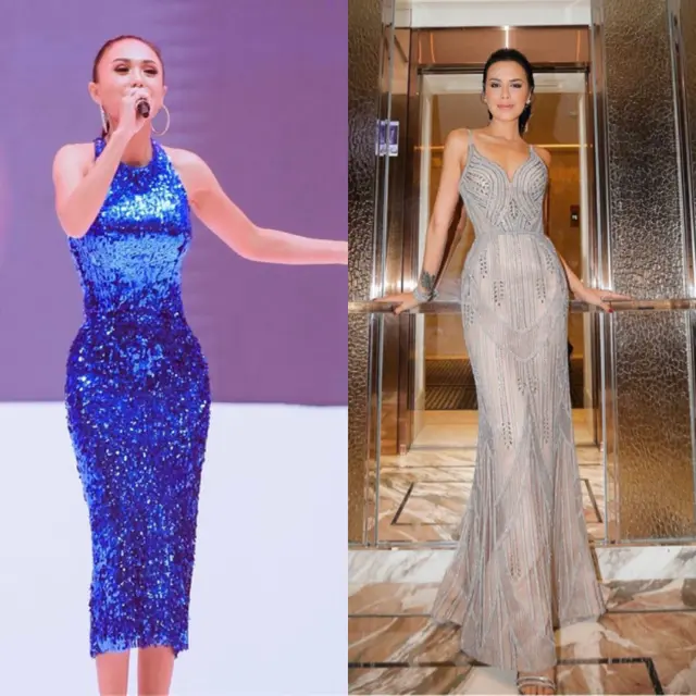 Adu Gaya Yuni Shara dan Sophia Latjubaq, credit (@yunishara36) /(@sophia_latjuba88)