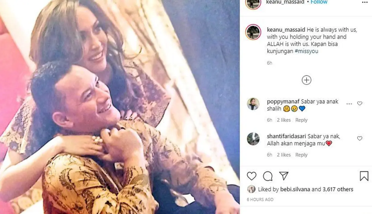 Unggahan Keanu Massaid