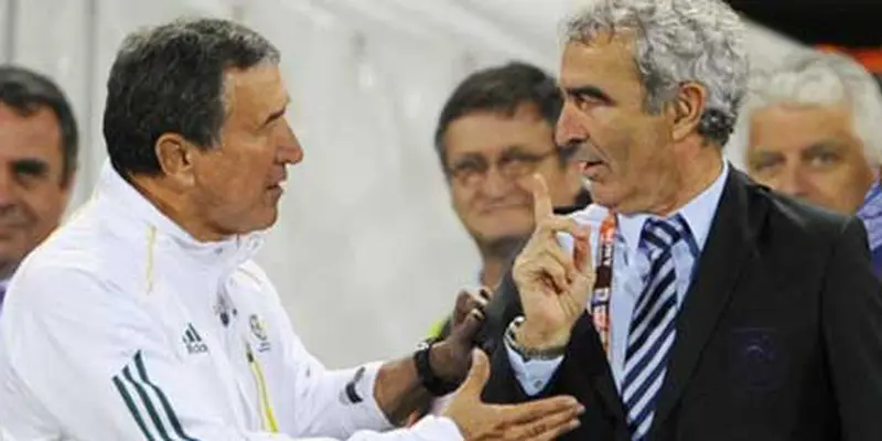 Parreira dan Domenech (© AFP 2010)