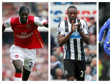 Liga Inggris dengan Premier League nya tentu menjadi magnet pemain manapun di dunia, termasuk Afrika. Ada beberapa pemain asal Afrika yang kerasan bermain di premier League hingga lebih dari 10 musim. Berikut 5 pemain tersebut. (Kolase Foto AFP)