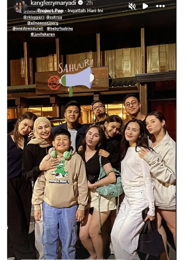 6 Potret Sahur Bareng Pemain Mermaid in Love, Amanda Manopo dan Angga Yunanda Absen