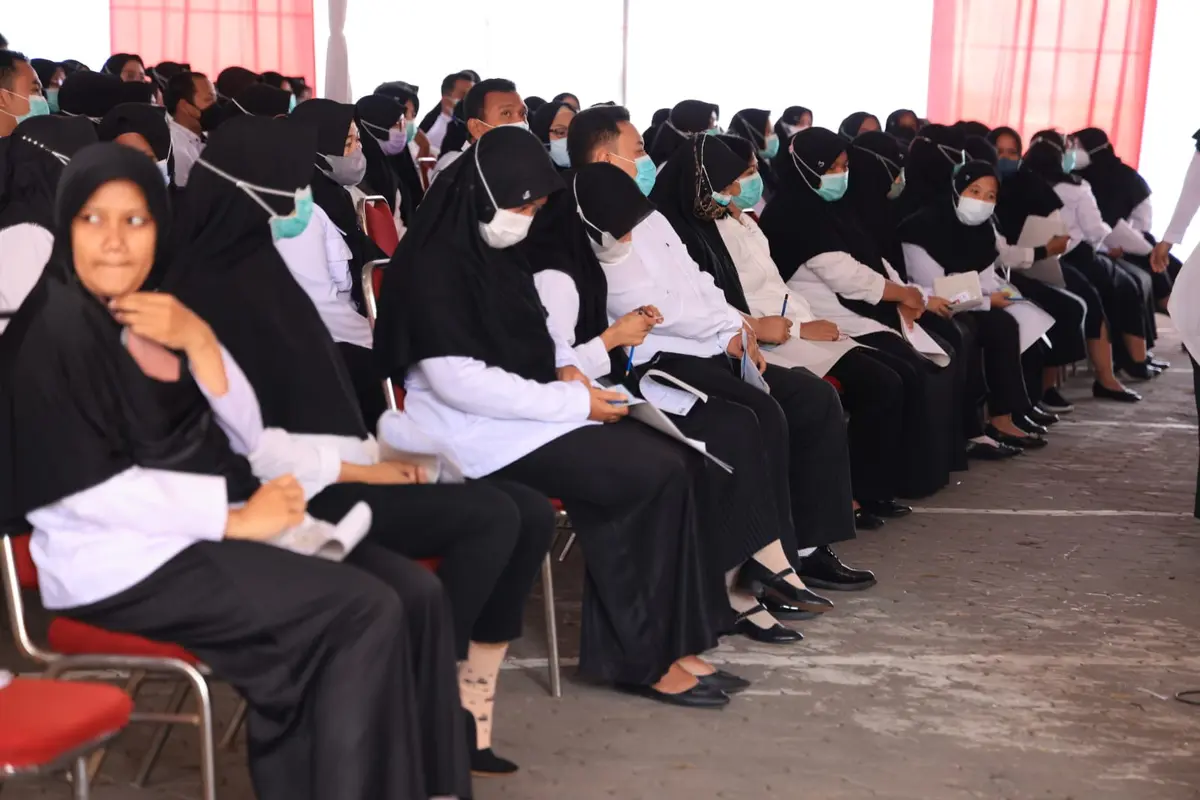 Peserta seleksi PPPK di Kota Probolinggo (Istimewa)