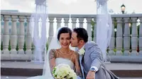 Pernikahan Tiga Setia Gara (Sumber: Instagram/tigawat)