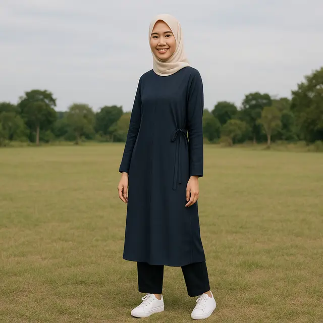 Contoh Model Tunik Tali Samping/ChatGPT