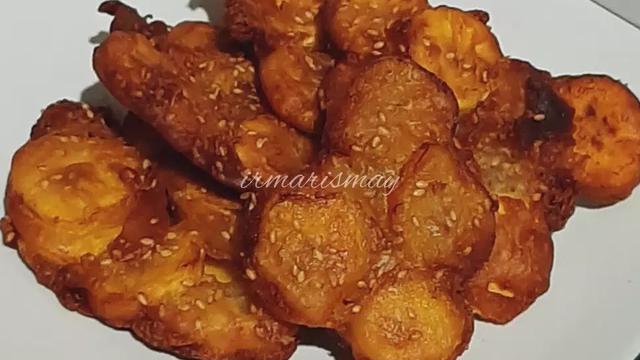 Resep pisang goreng madu wijen. (dok. Cookpad @irmarismay)