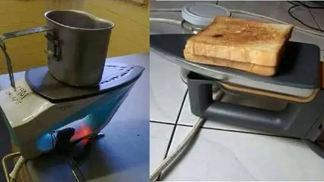 Potret Absurd Orang-Orang Saat Masak