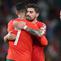 Ruben Neves menjadi penyelamat Portugal sekaligus Ronaldo dalam laga Grup F Kualifkiasi Piala Dunia 2026 melawan Irlandia, Minggu (12/10/2025) dini hari WIB. (AFP/Patricia De Melo Moreira)