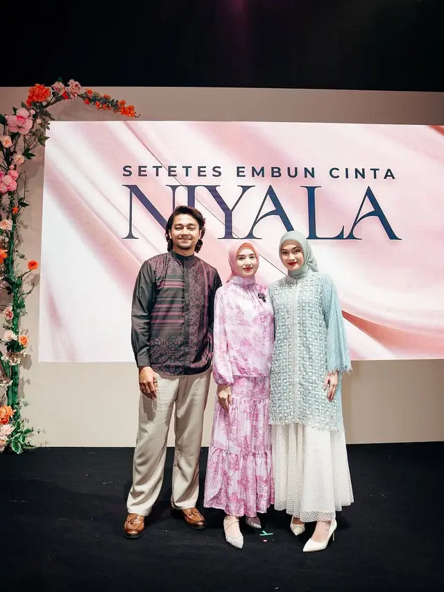 6 Potret Beby Tsabina di Promosi 'Setetes Embun Cinta Niyala', Menawan Berhijab Pink