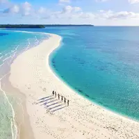 Pantai Ngurtafur, Kepulauan Kei, Maluku. (Sumber Foto: ilhamarch/Instagram)
