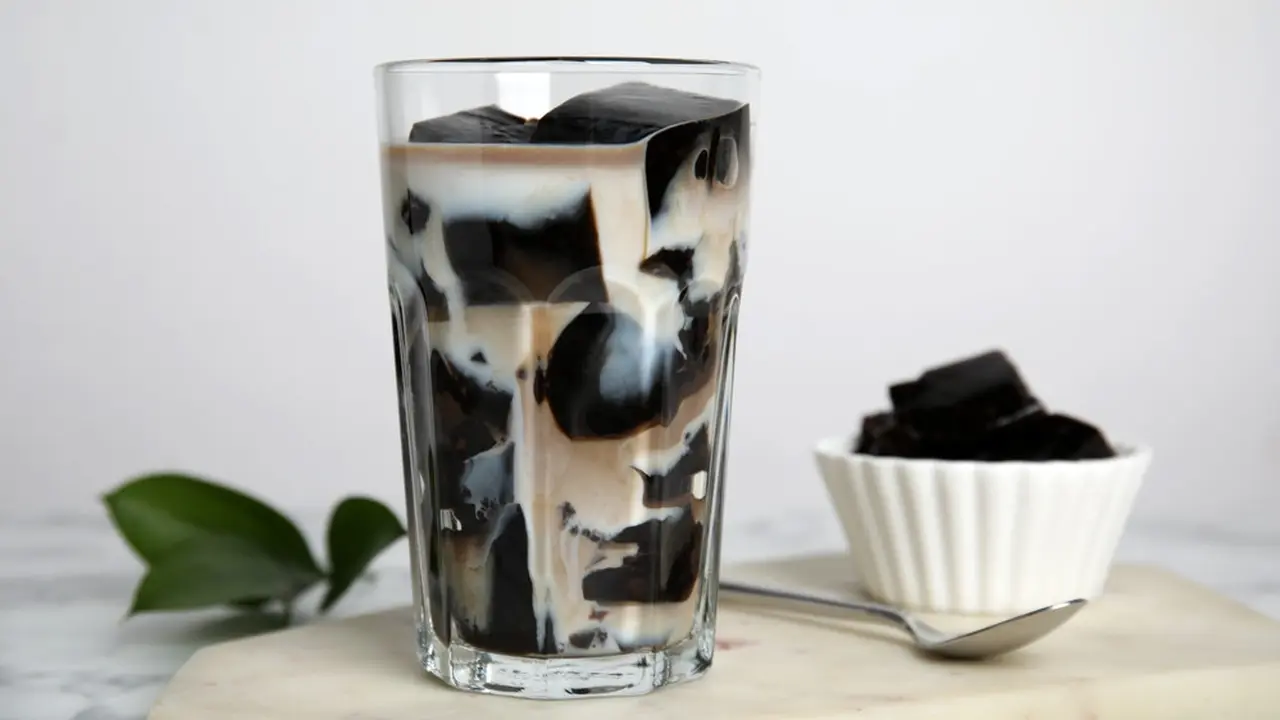resep es cincau