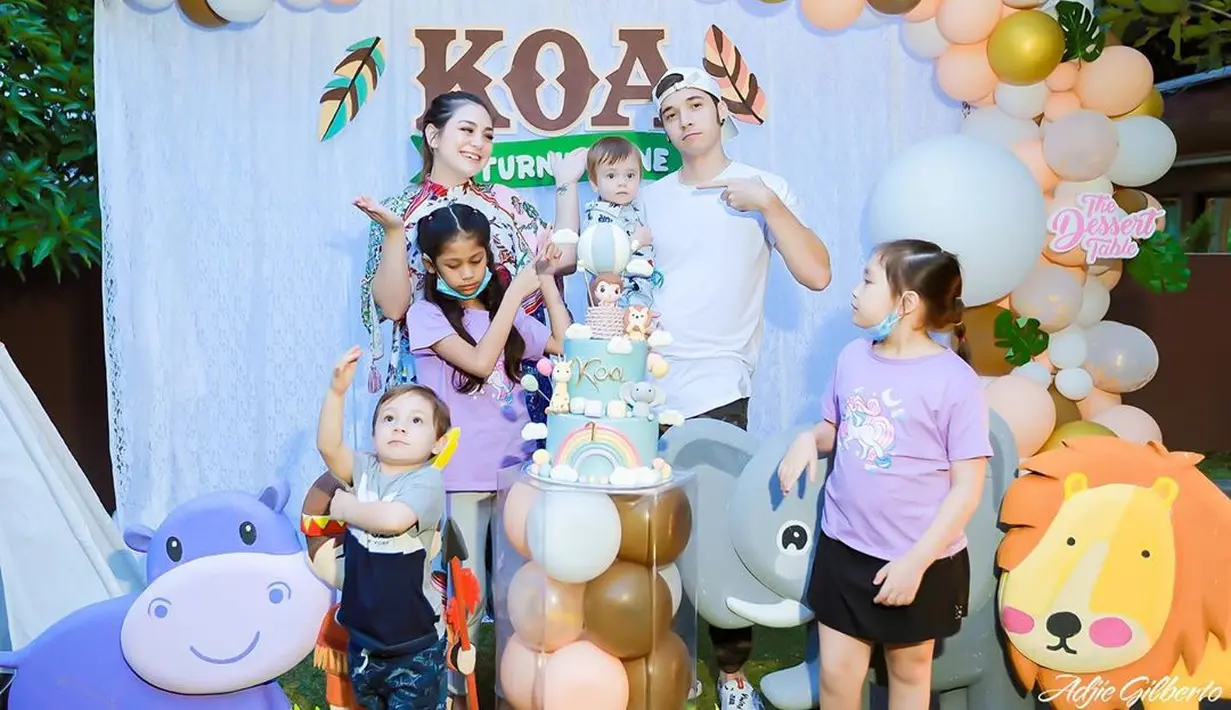 Anak Celine Evangelista dan Stefan William Ultah (Instagram/celine_evangelista)