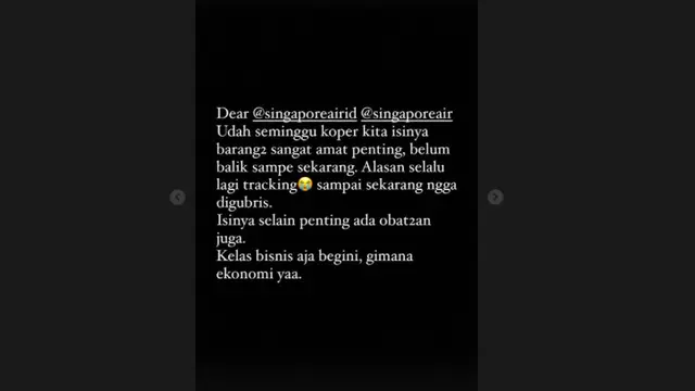 Ashanty Kehilangan Koper di Pesawat Saat Liburan Menuju Amerika Serikat, Sudah Seminggu Belum Ketemu