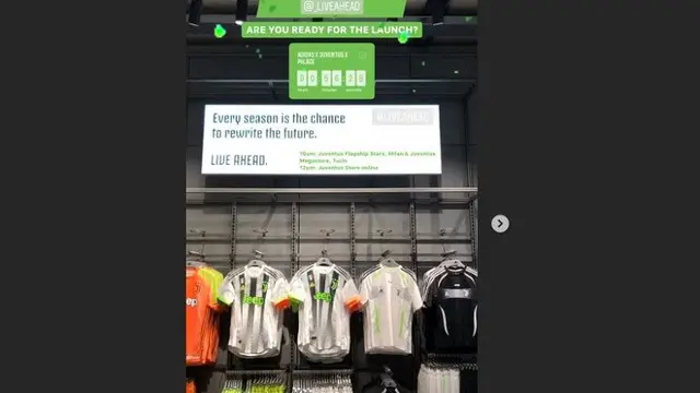 Jersey Juventus Sumber: instagram