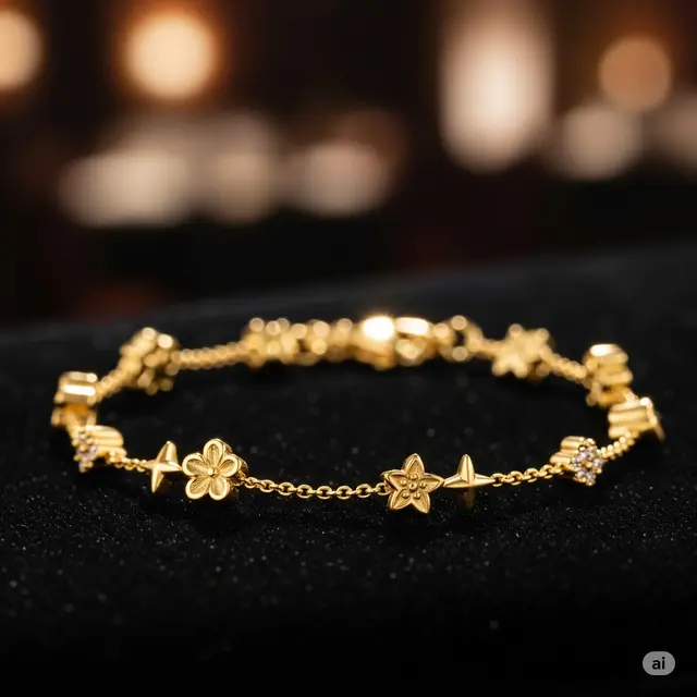 Gelang Emas 3 Gram Elegan Tren 2025 untuk Pesta Formal