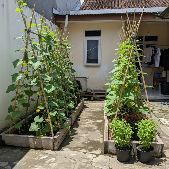 Trik Agar Kebun Mentimun Tidak Mudah Busuk Saat Musim Hujan, Jaga Panen Optimal