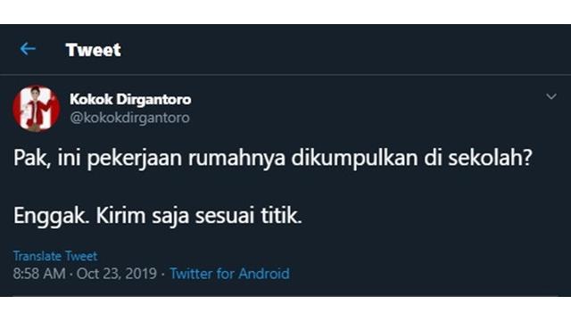 Masuk Kabinet, Ini 7 Cuitan ala Netizen Saat Nadiem Makarim Jadi Mendikbud