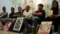 Kontras menilai pernyataan Tedjo itu tidak sinergis dengan presiden Joko Widodo yang sudah berniat untuk menyelesaikan kasus pelanggaran HAM masa lalu, Jakarta, Kamis (4/12/2014). (Liputan6.com/Johan Tallo)