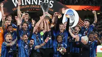 Atalanta tampil superior sepanjang 2x90 menit dan sukses membungkam Leverkusen tiga gol tanpa balas. (Adrian DENNIS / AFP)