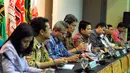 KPU dan Bawaslu menyepakati untuk segera menindaklanjuti Perppu Nomor 1/2014 tentang Pemilihan Gubernur, Bupati, dan Wali Kota, Jakarta, (21/10/14). (Liputan6.com/Johan Tallo)