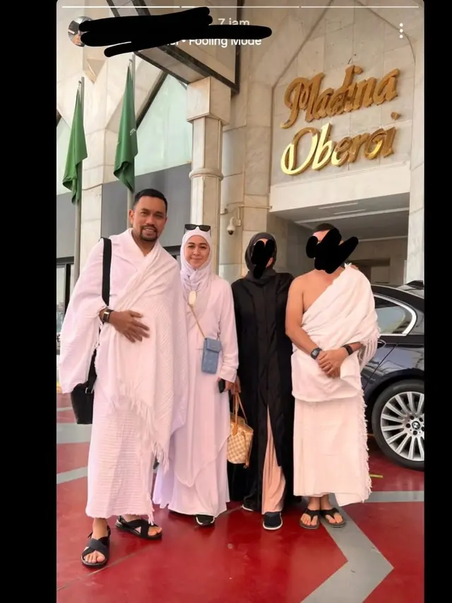 6 Potret Ahmad Sahroni dan Sang Istri Feby Belinda, Kabar Terbaru Diduga Umrah