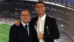 Salah satu pemain yang disindir oleh Perez adalah Cristiano Ronaldo (kanan). Perez berkata bahwa Ronaldo sudah gila. "Orang ini idiot, sakit. Anda pikir orang ini normal, tapi dia tidak normal. Jika tidak, dia tidak akan melakukan semua hal yang dia lakukan." Tambah Perez. (Foto: AFP/Gerard Julien)