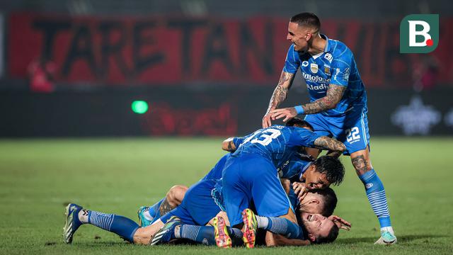 Foto: Kembali Taklukkan Madura United di Final Leg Kedua, Persib Juara Championship Series BRI Liga 1 2023/2024