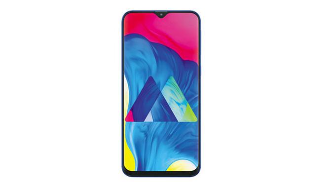 Tampak depan Galaxy M10. (Doc: Samsung)