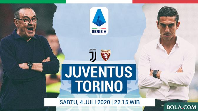 Serie A - Juventus Vs Torino - Head to Head Pelatih (Bola.com/Adreanus Titus)