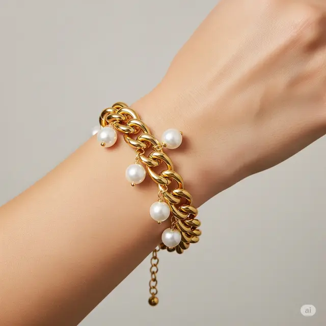 Model Gelang 20 Gram Emas untuk Ibu Muda.