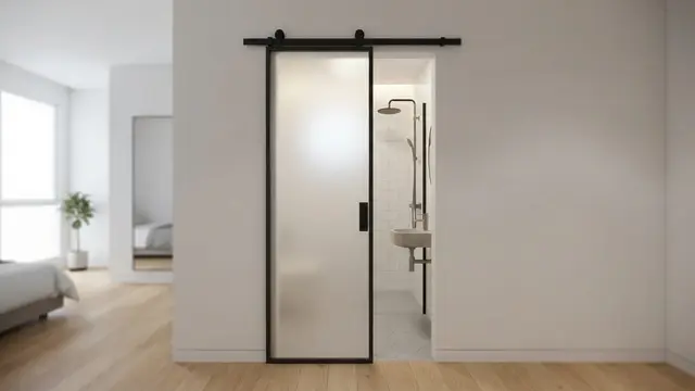 Model Pintu Kamar Mandi untuk Ruangan Berukuran Kecil