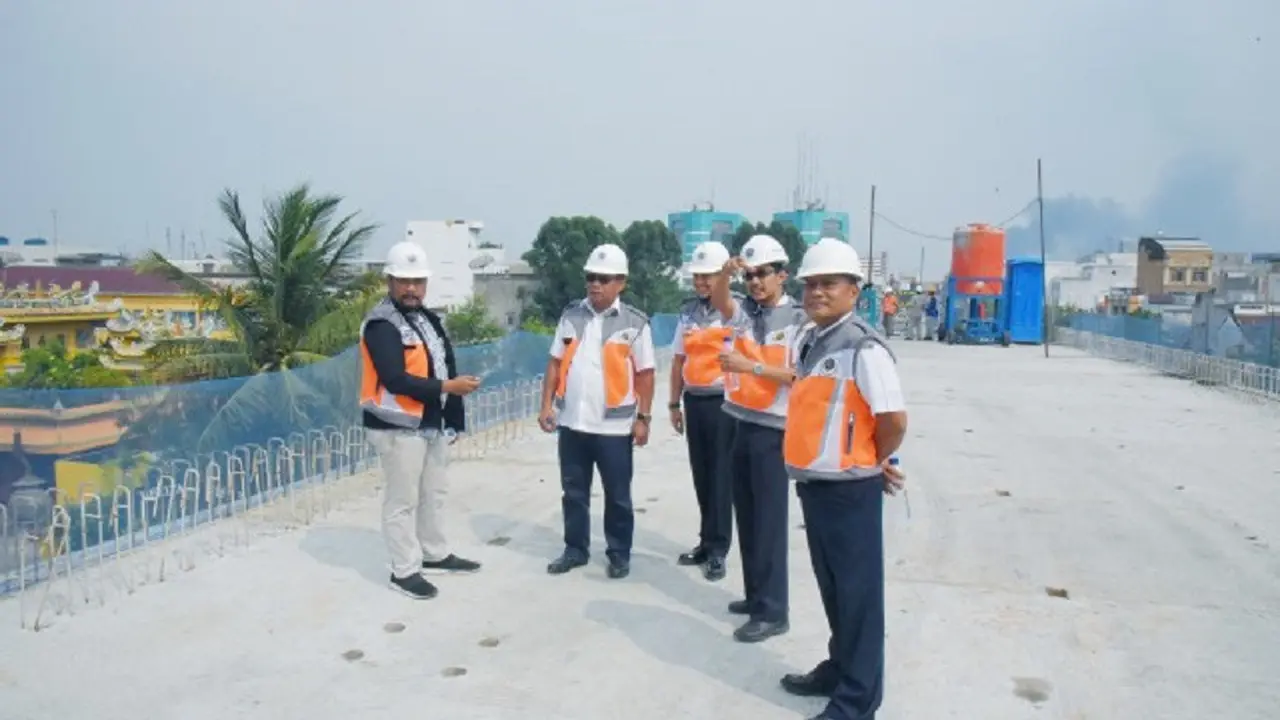 Komisi V DPR Tinjau K2 Proyek Di Sumut
