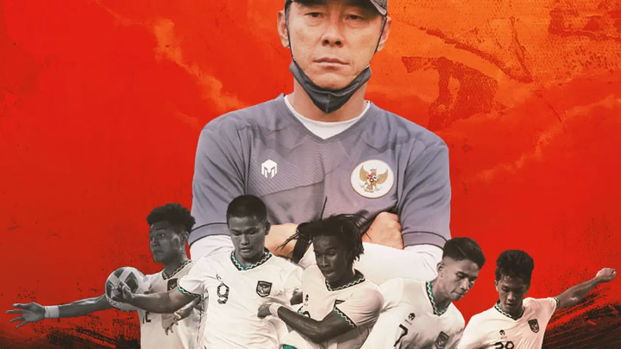 Timnas Indonesia - Ilustrasi Shin Tae-yong dan Timnas Indonesia U-19
