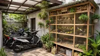 8 Ide Ternak di Area Parkir Motor Rumah Kecil, Sulap Lahan Sempit Jadi Lumbung Cuan