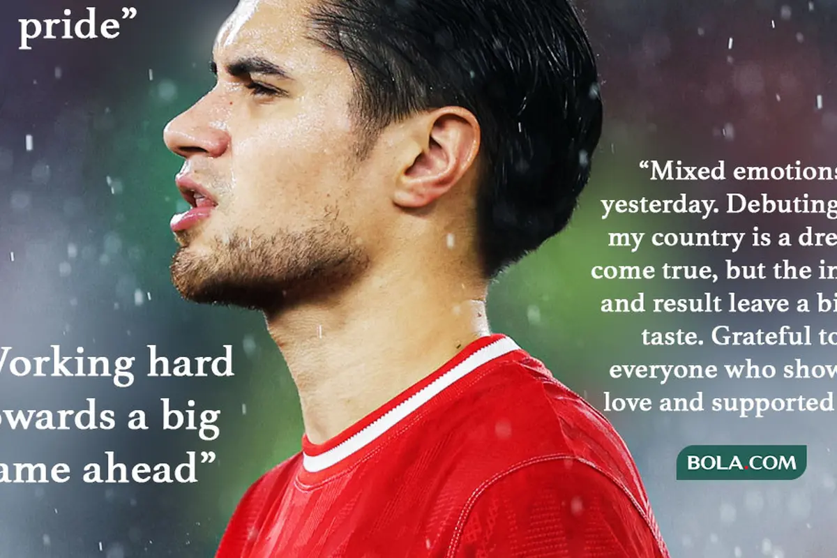 Ilustrasi - Kevin Diks quotes Timnas Indonesia