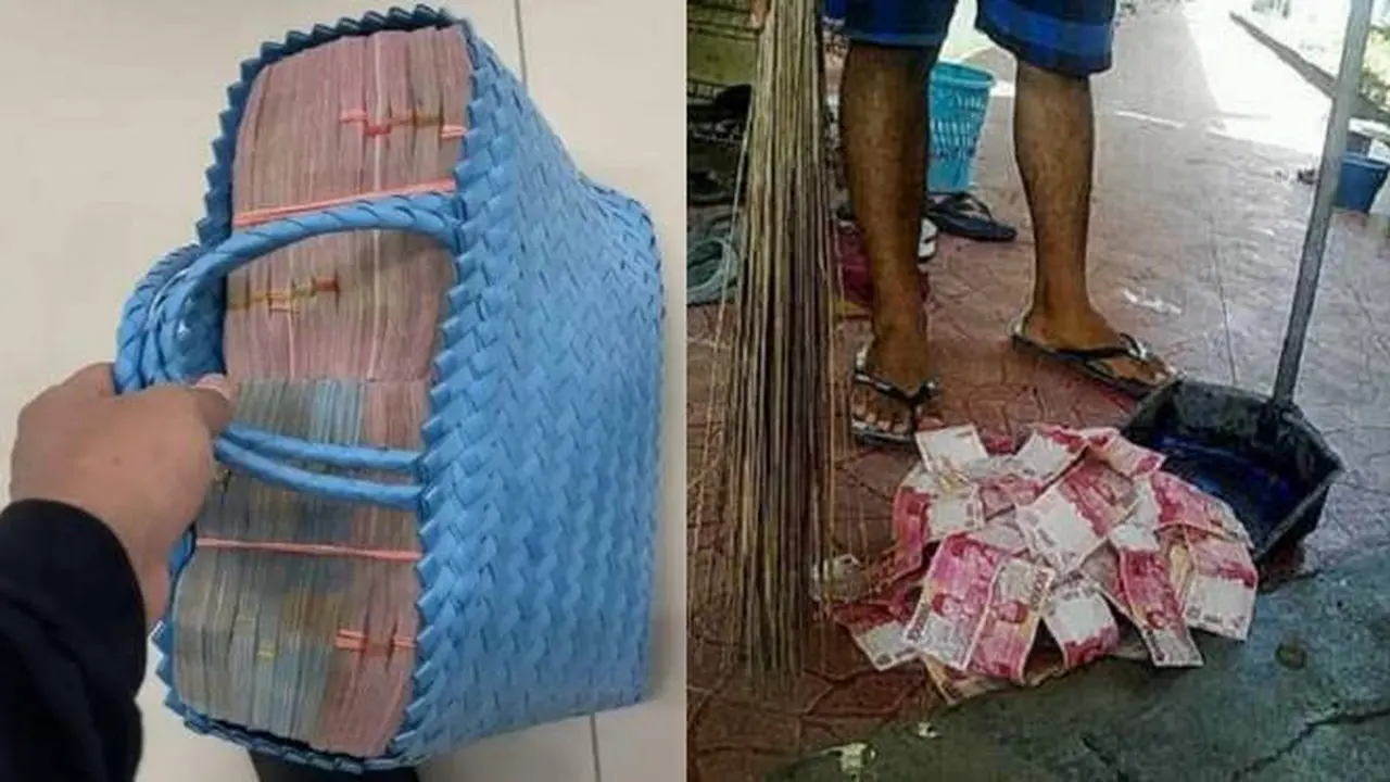 6 Potret Nyeleneh Parodi Orang Punya Banyak Uang Ini Bikin Melongo
