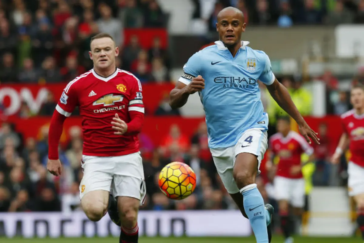 Manchester United versus Manchester City.