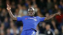 5. N'golo Kante (Prancis) - Chelsea. (AP/Frank Augstein)