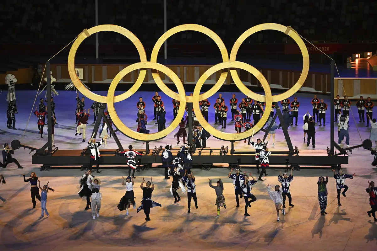 Foto: Pembukaan Olimpiade Tokyo 2020 Tetap Meriah di Masa Pandemi Covid-19