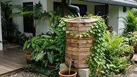 Ide Drum Plastik Bekas Jadi Bak Penampung Air Hujan, Solusi Hemat Air Bersih