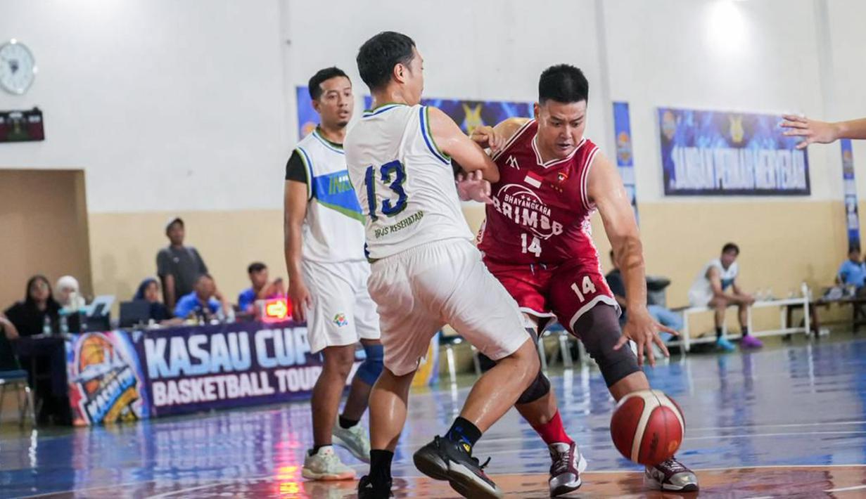 Tim Basket Bhayangkara Brimob tampil impresif sepanjang turnamen dan sukses keluar sebagai kampiun setelah menunjukkan permainan solid, disiplin, serta semangat juang tinggi di setiap pertandingan. (Foto: Humas Polri)