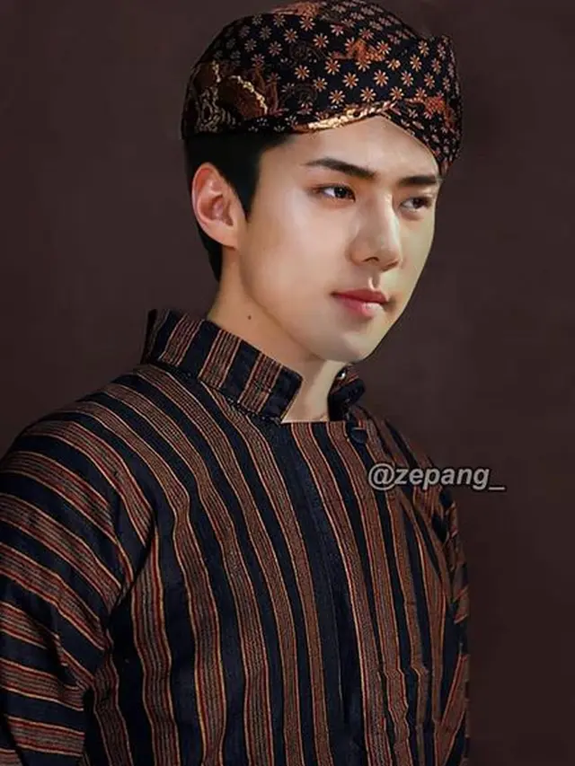 6 Editan Foto Jika Seleb Dunia Pakai Baju Tradisional Indonesia, Tampak Unik