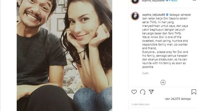 Dwi Sasono dan Sophia Latjuba