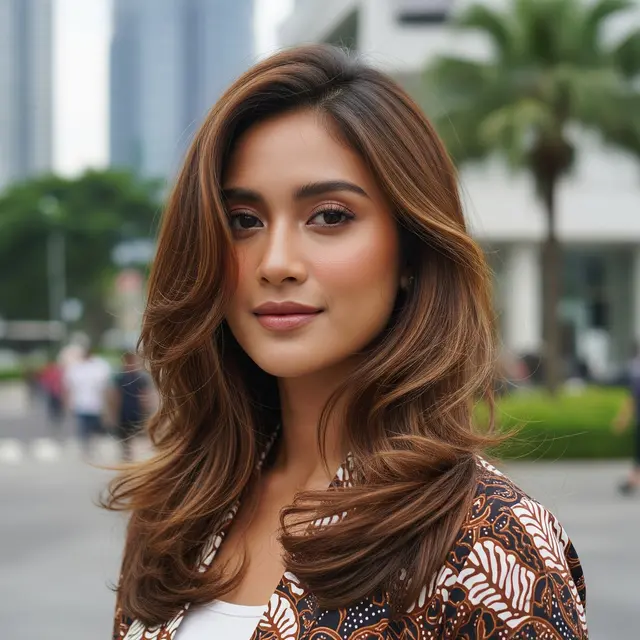 9 Model Rambut Wanita Layer Panjang 2026 untuk Wajah Oval, Anggun dan Modern