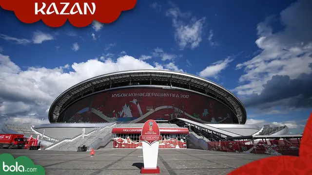 Berita Video Profil Stadion Piala Dunia 2018, Kazan Arena yang Memiliki Masjid