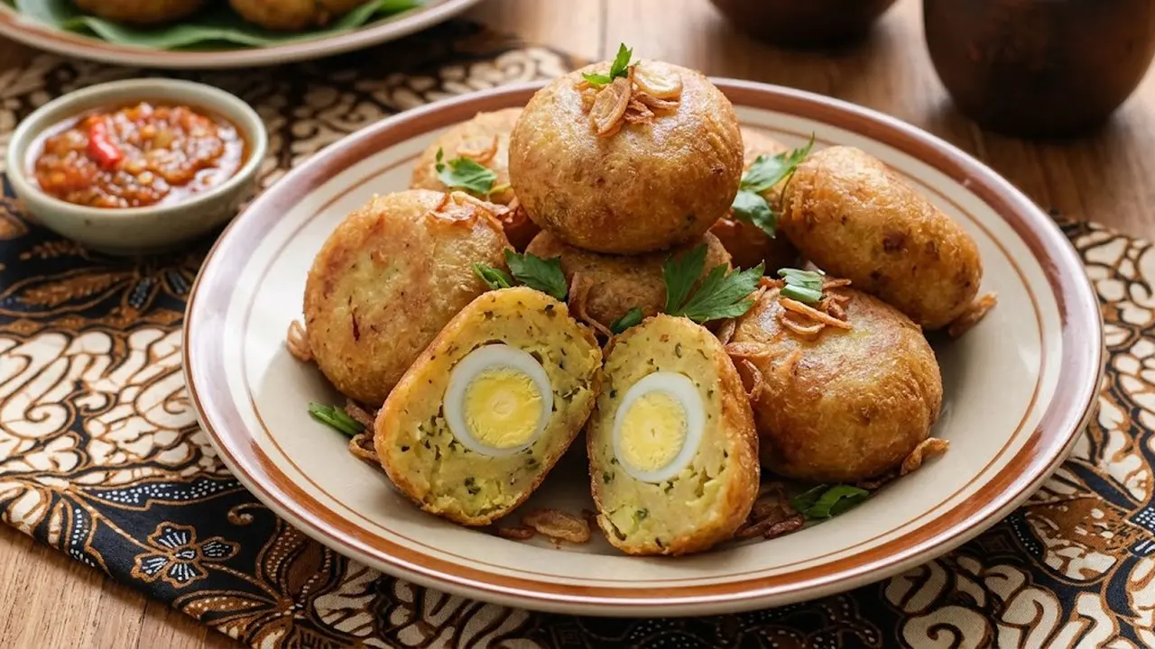 Resep Perkedel Kentang Isi Telur Puyuh