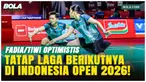 Fadia/Tiwi Optimistis Naik Ranking dan Tembus Top Level Dunia!