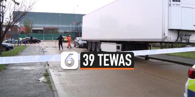 VIDEO: 39 Orang Korban Perdagangan Manusia Tewas dalam Kontainer