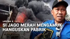 Amukan si jago merah juga turut menghanguskan sebuah pabrik dan kendaraan. Di Kabupaten Tangerang, Banten, sebagian bangunan pabrik pengolahan plastik roboh dilahap kobaran api.