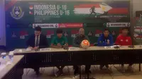 Timnas Filipina U-16 ingin menggunakan uji coba melawan Indonesia untuk menjajal pemain-pemain baru. (Bola.com/Dok. PSSI)